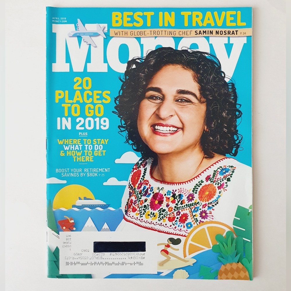 Money Magazine April, 2019 - 20 Places to Go in 2019